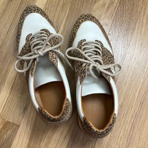 Able Brand Annie F Downs Cheetah Sneakers